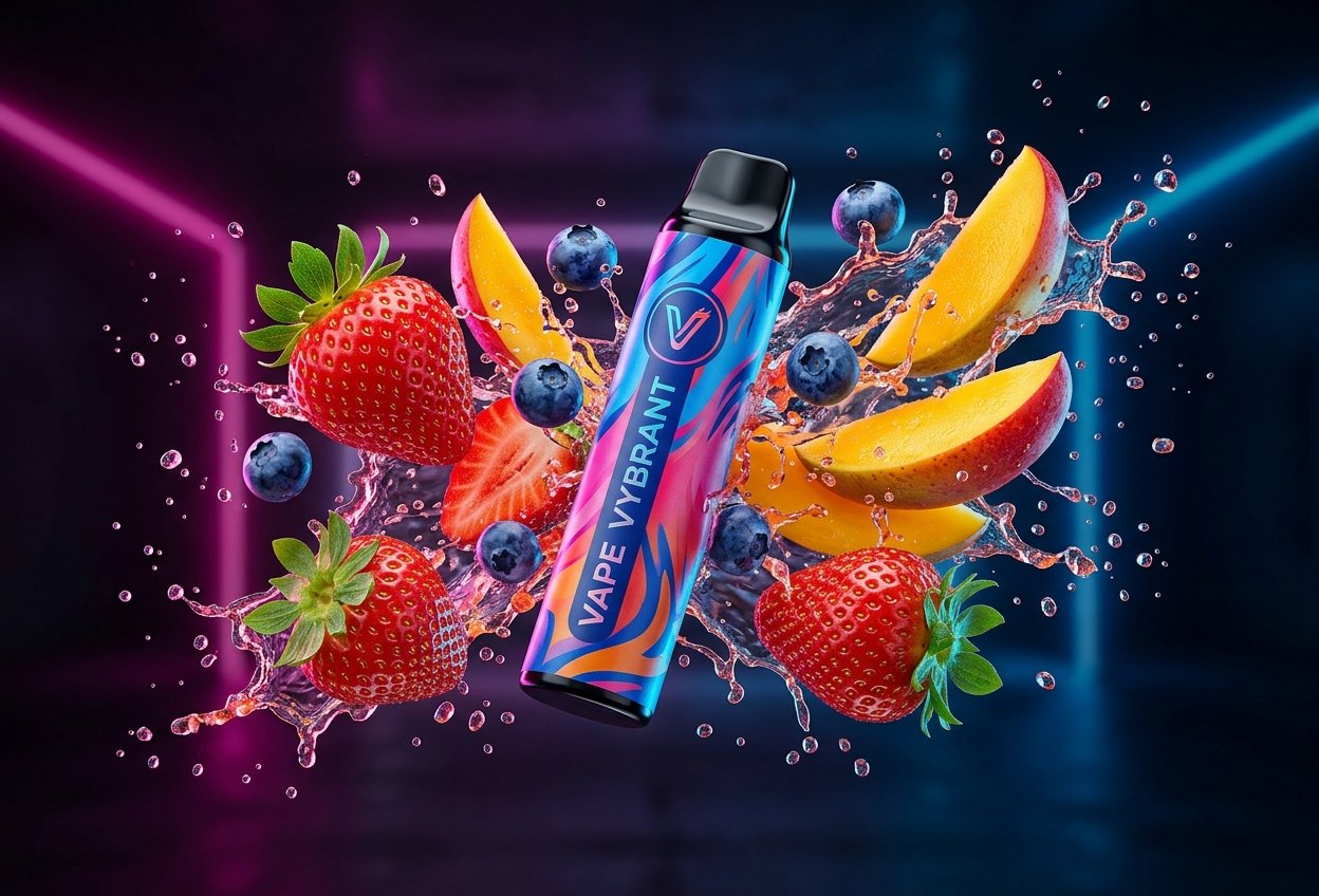 Vape Vybrant premium disposable vape e-commerce store by Devmorph